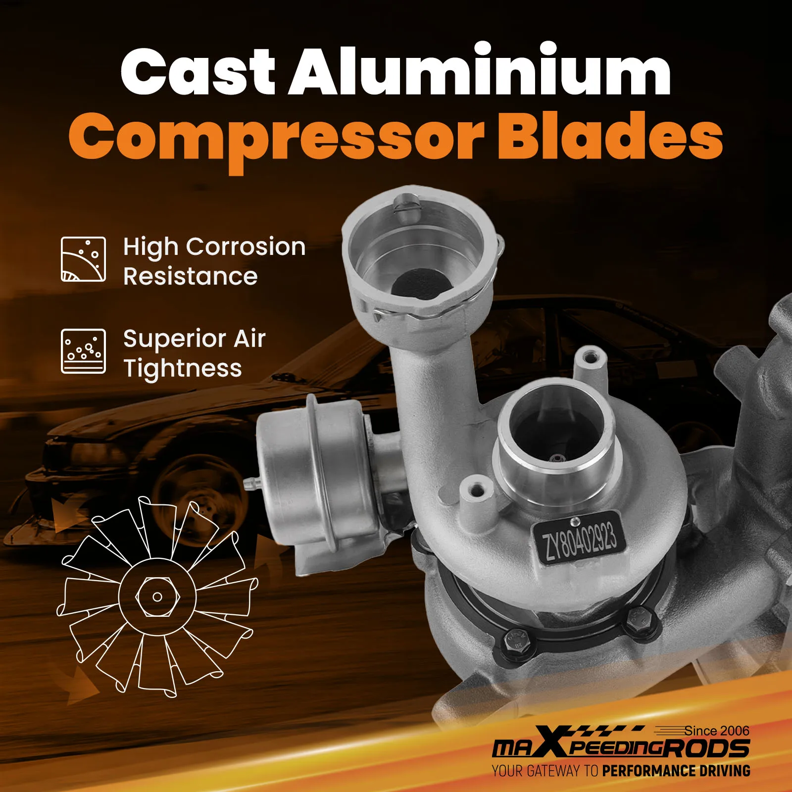 54399880022 Turbocompresor GT1646V para Audi 1.9 TDI 105 CV - imagen 5