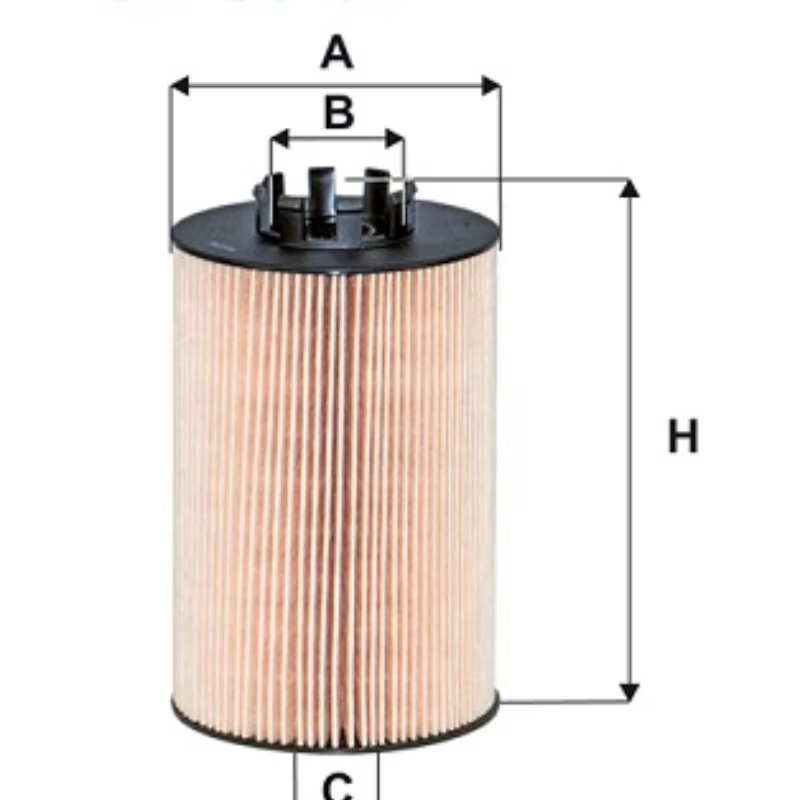 Filtro de aceite THREEON MH30202 para Mercedes-Benz Atego 3