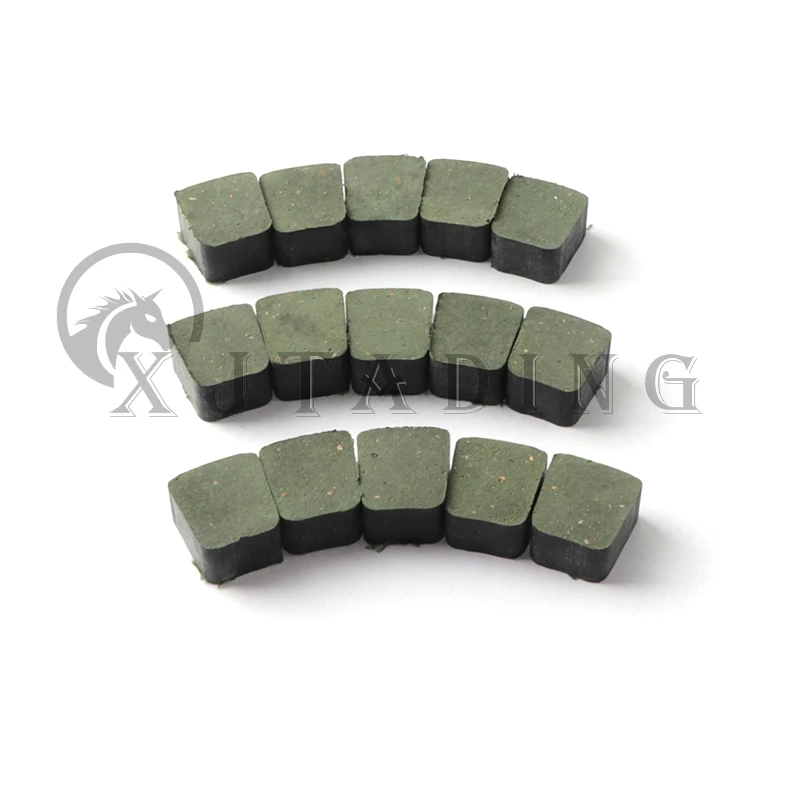 Pastillas de embrague cuadradas verdes para bici motorizada 49-80cc - imagen 2