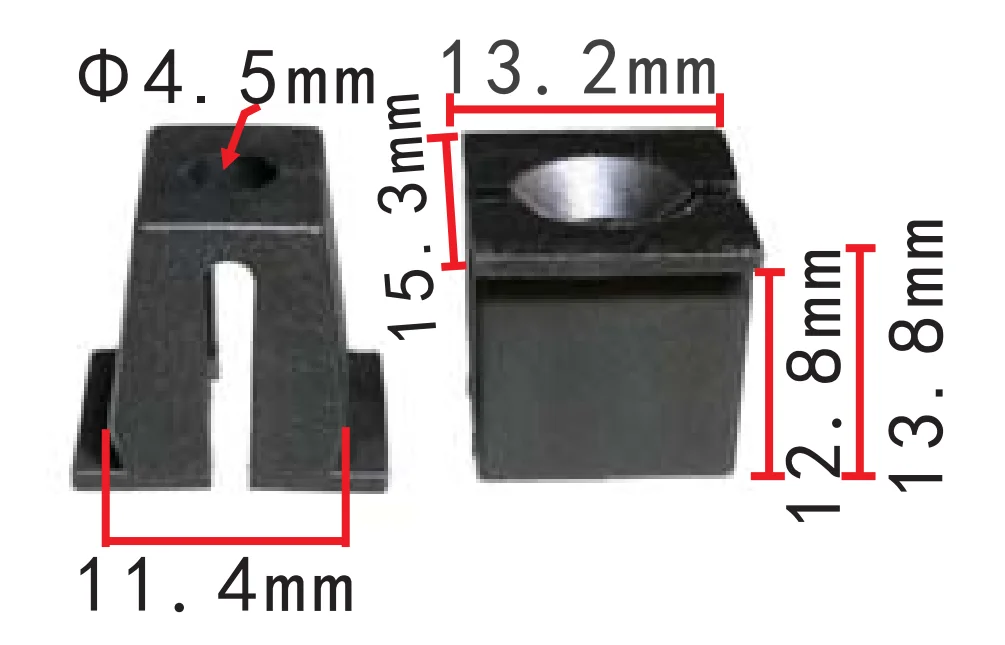 Fijación sujetador faro y parachoques Ford OEM 81AG13N129AA - imagen 2