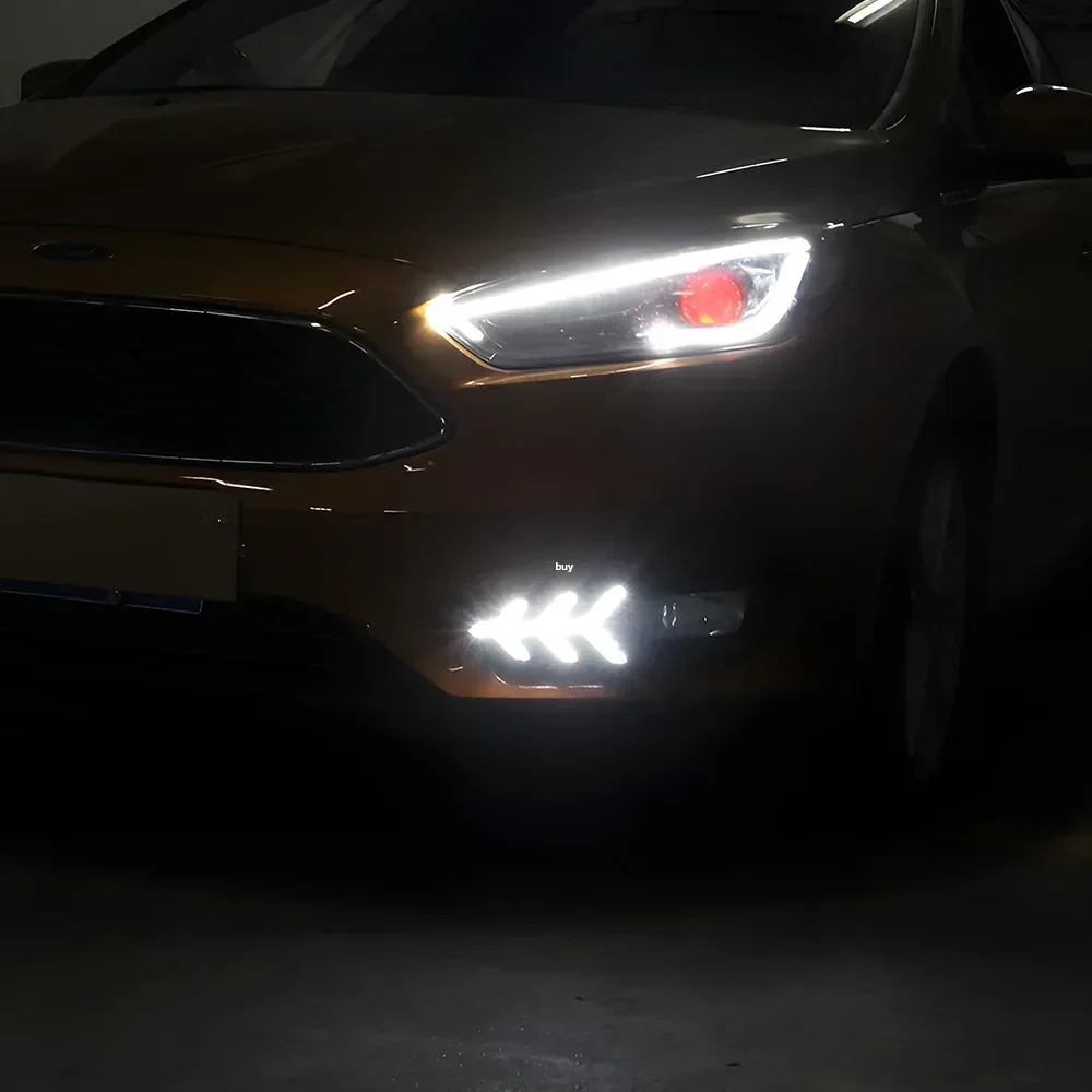 Parachoques deportivo LED con DRL – Ford Focus MK3 (2015-2017)