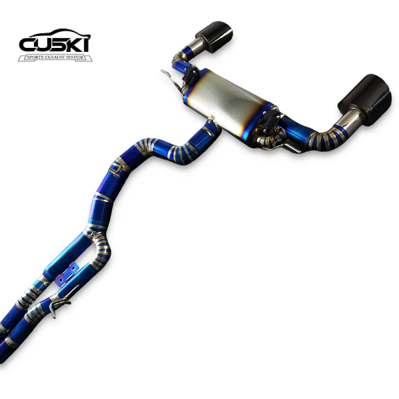 Sistema de escape cat-back de titanio para Audi RS3 2.5T (2017-2023) - imagen 5