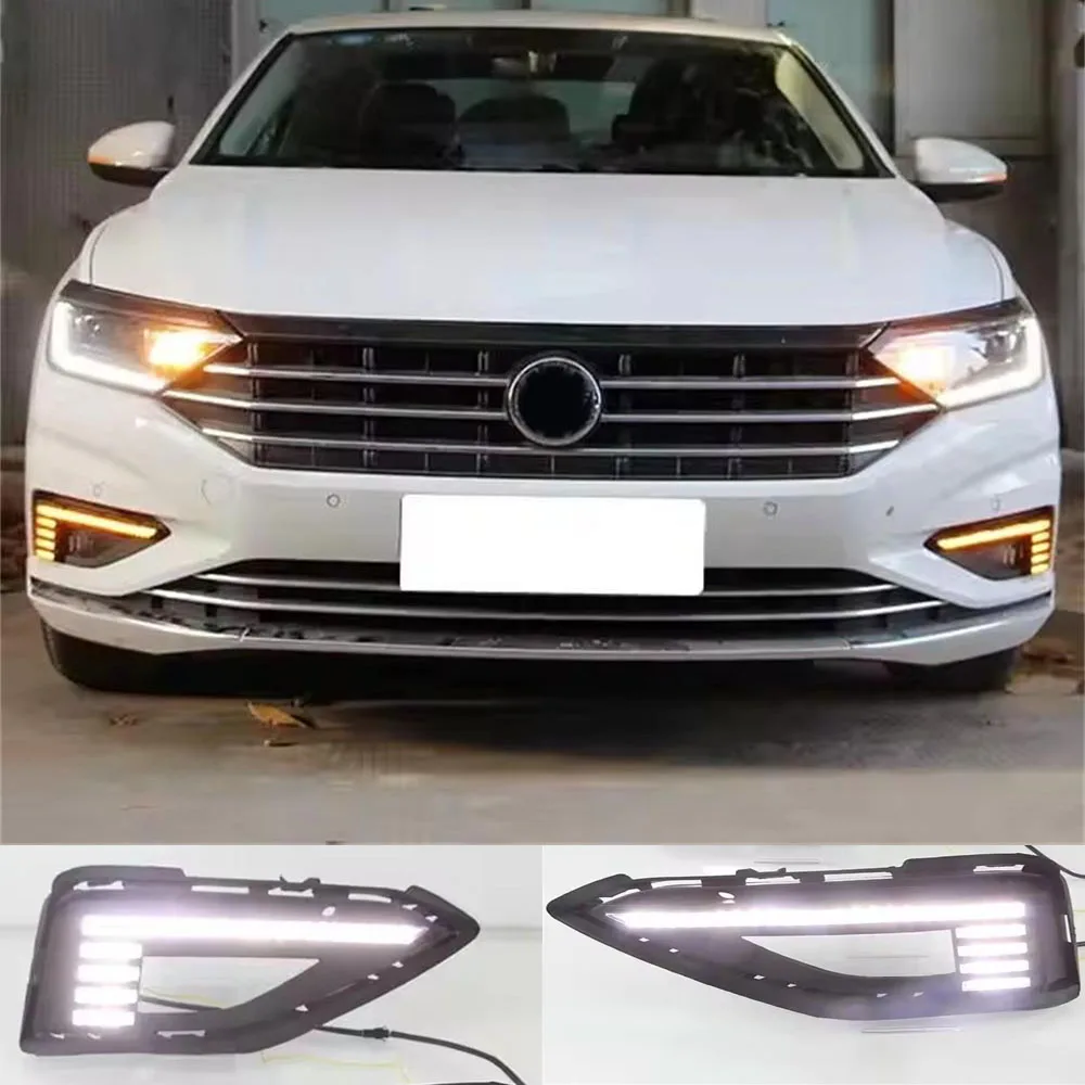 Luz diurna LED con intermitente amarillo Volkswagen Jetta 2019