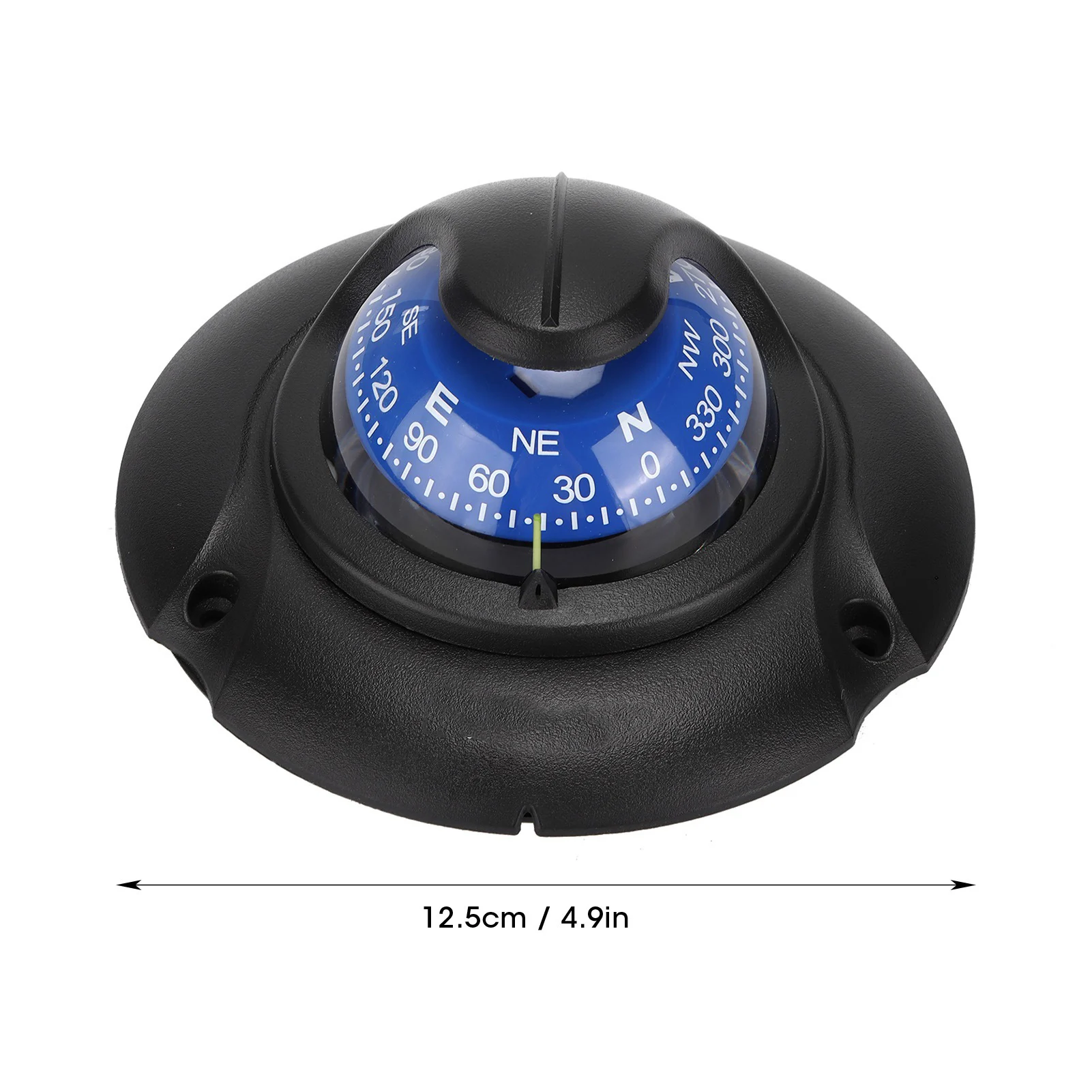 Brújula magnética multifunción con LED – montaje empotrado para yate - imagen 2