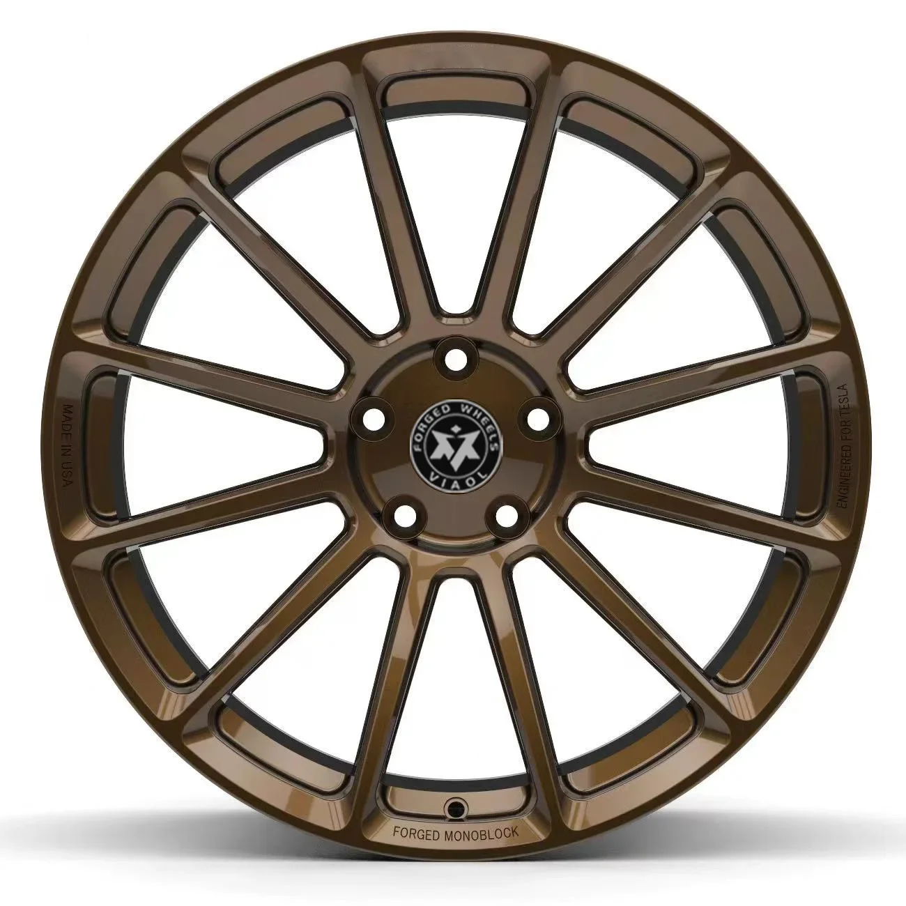 Llantas forjadas 20″ 5x114,3 radios personalizadas – Audi BMW Mercedes - imagen 3