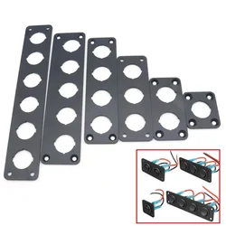 Panel de interruptores basculantes de aluminio para coche, ATV y camper