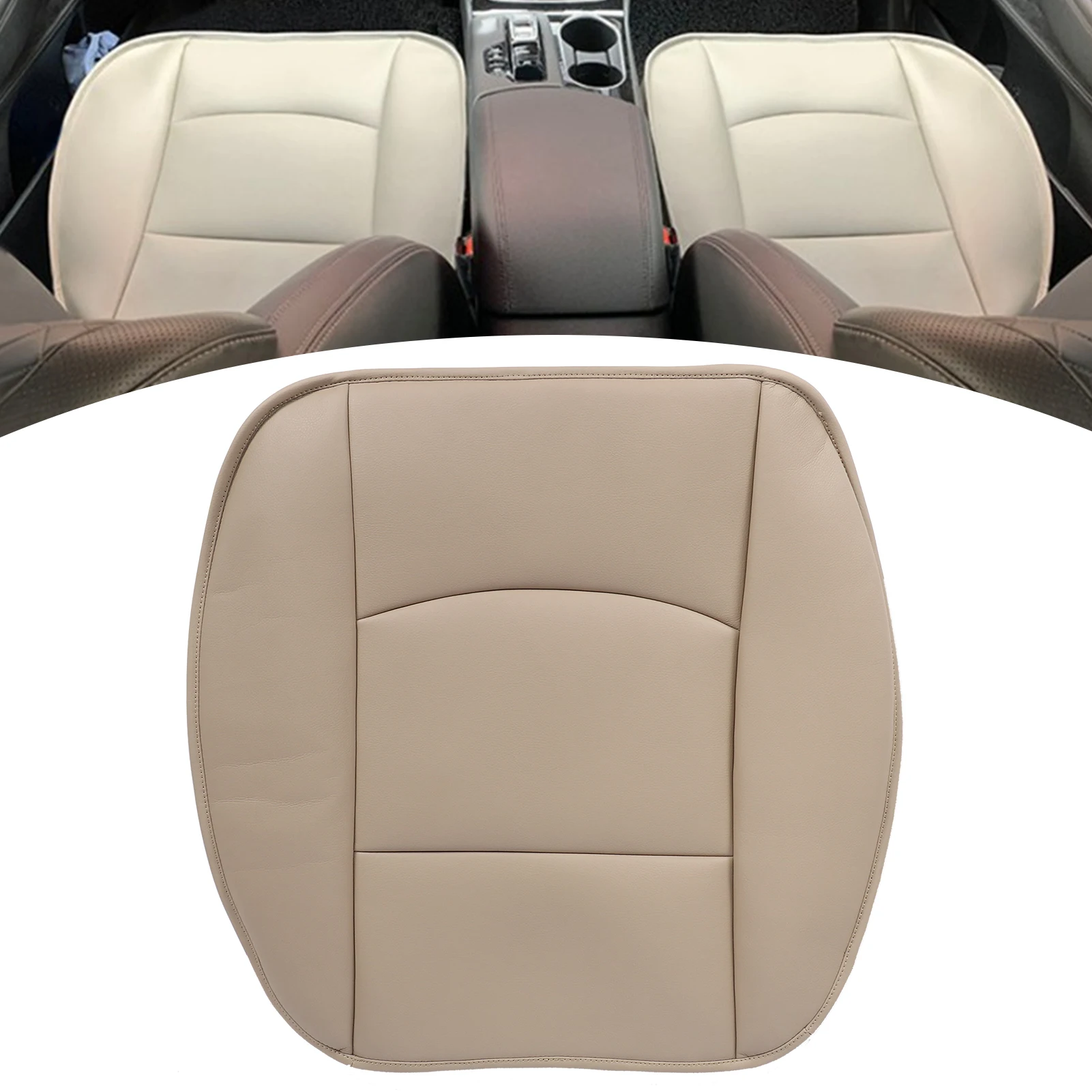 Funda de asiento piel PU protectora universal - sedan SUV 4 puertas - imagen 5
