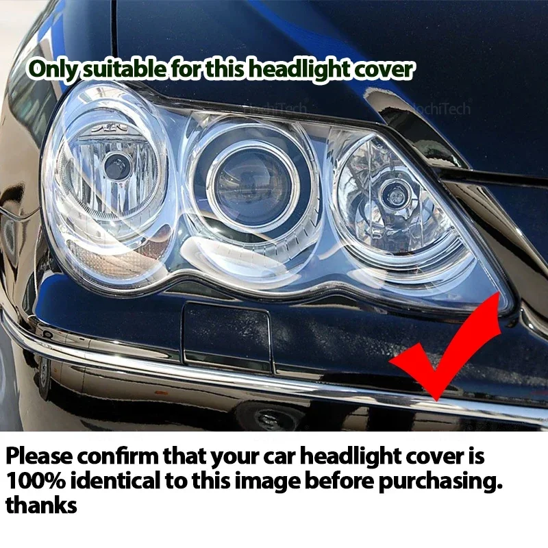 Carcasa de faro transparente para Toyota Mark X Reiz X120 2004-2009 - imagen 2