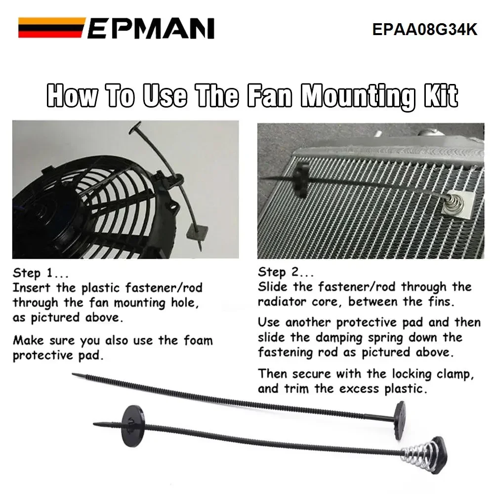 EPMAN kit montaje ventilador radiador eléctrico VW Tiguan 2.0 TDI - imagen 5