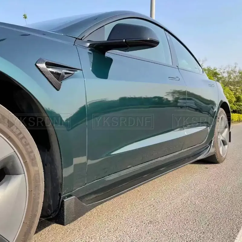 Kit aerodinámico fibra carbono ABS para Tesla Model 3 2018-2022 - imagen 3