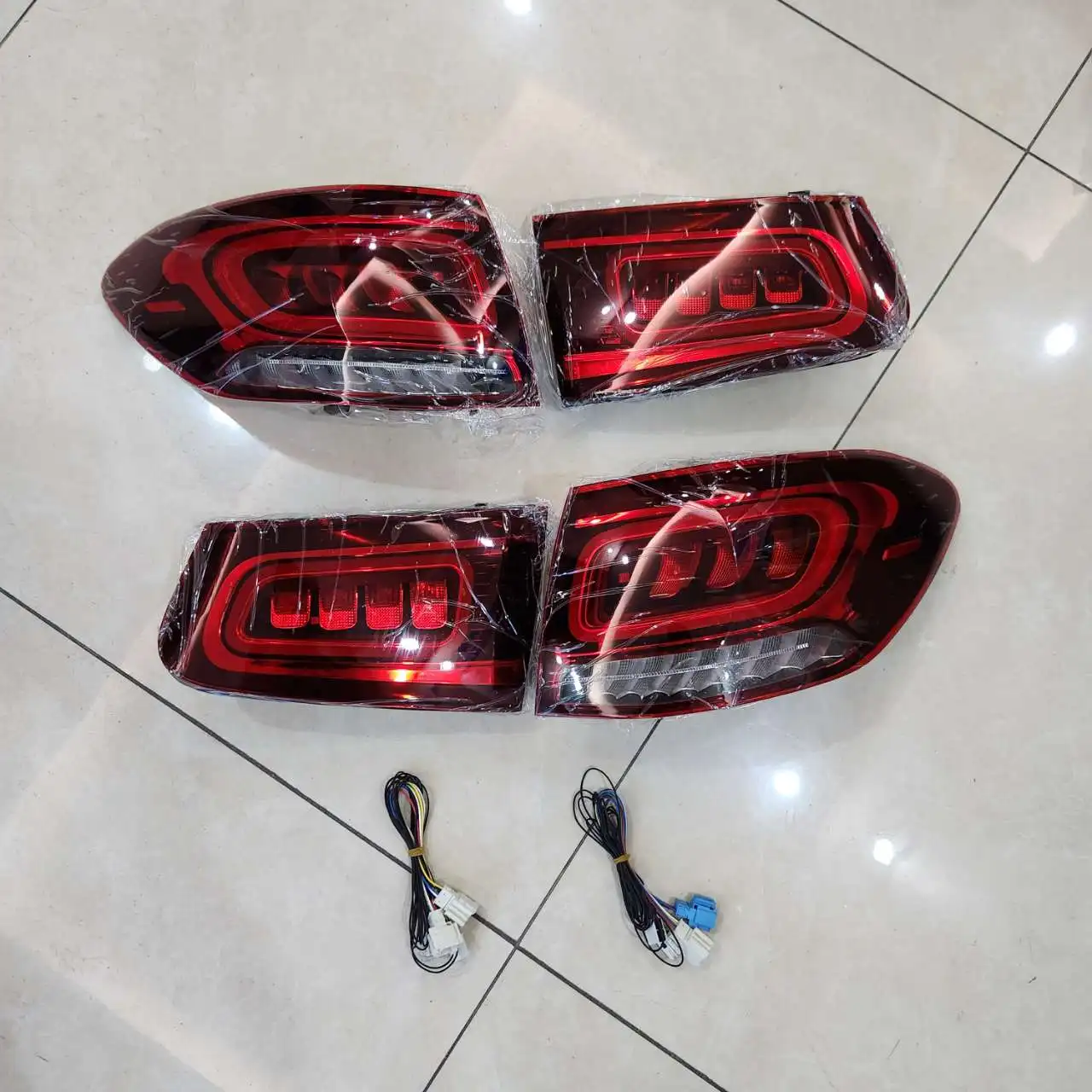 Pilotos LED traseros con DRL y antiniebla para Mercedes GLC W253 - imagen 3