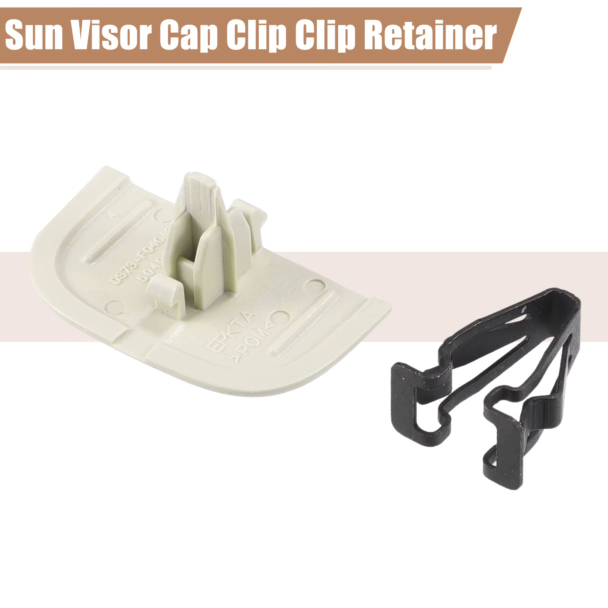 UXCELL DS7Z-54672A40-AF Clip de parasol para Ford Fusion y Lincoln MKZ - imagen 5