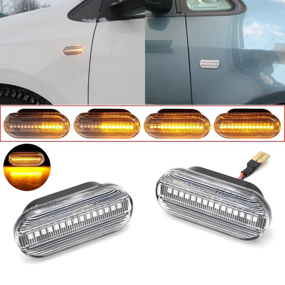 Intermitente lateral LED secuencial – Ford Focus MK2, Fiesta, C-Max - imagen 5