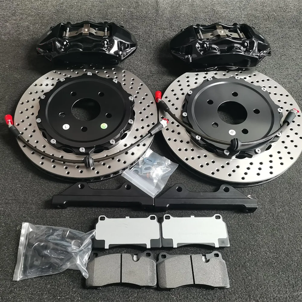 Kit de frenos Mazda CX-5, pinzas de 6 pistones delante y 4 detrás