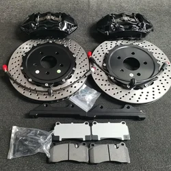 Kit de frenos Mazda CX-5, pinzas de 6 pistones delante y 4 detrás