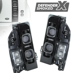 Land Rover Defender L663 pilotos traseros ahumados