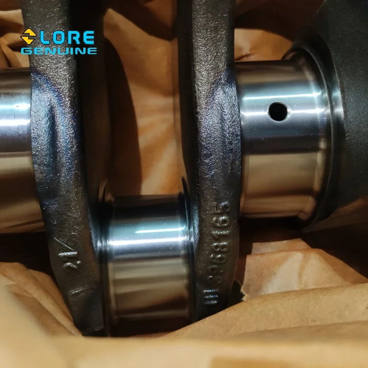 Detalle del cigüeñal y sus dimensiones