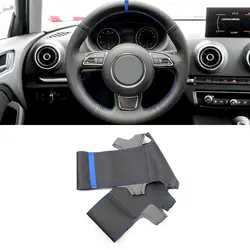 Funda de volante de microfibra protectora Audi A1-A8