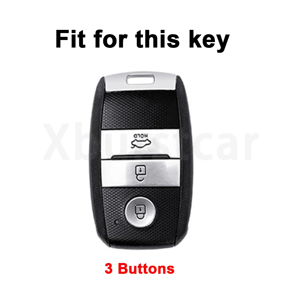 Funda de TPU para llave inteligente de coche compatible con modelos KIA