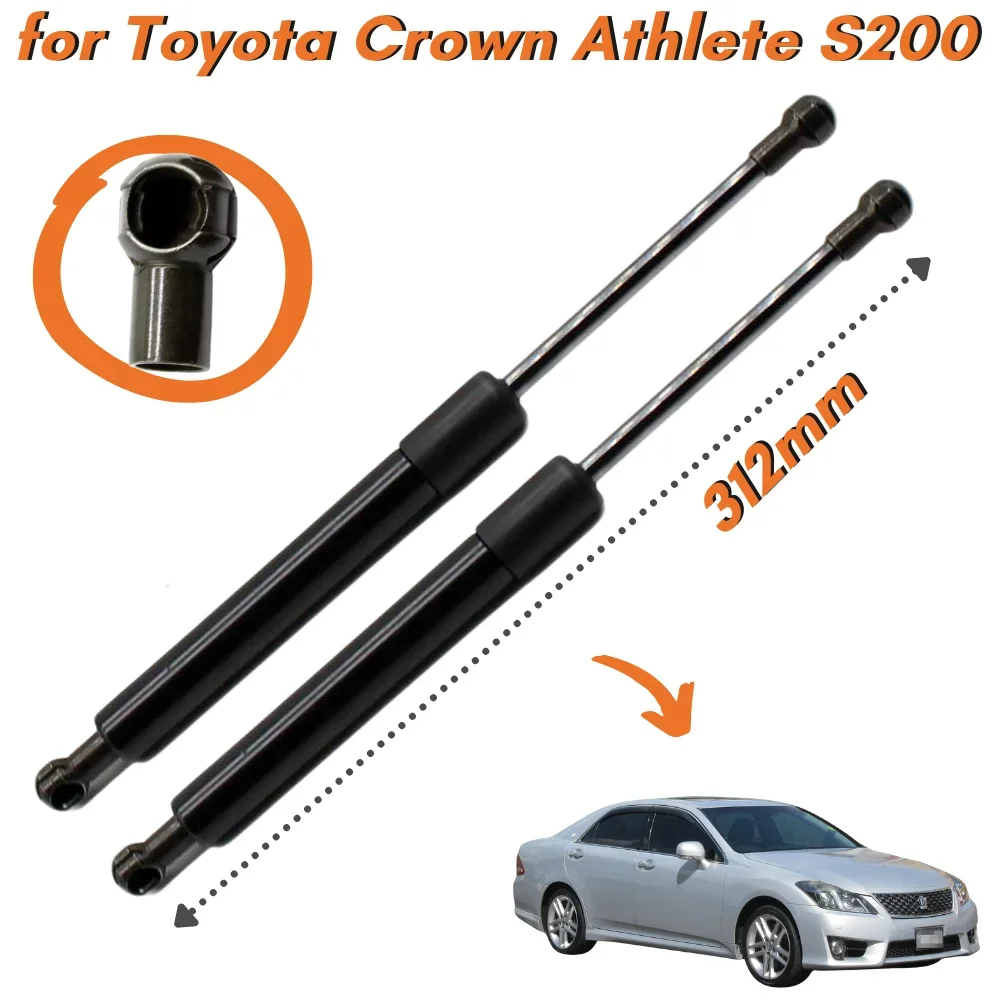 64530-0W120 Puntales de maletero de carbono Toyota Crown Athlete S200