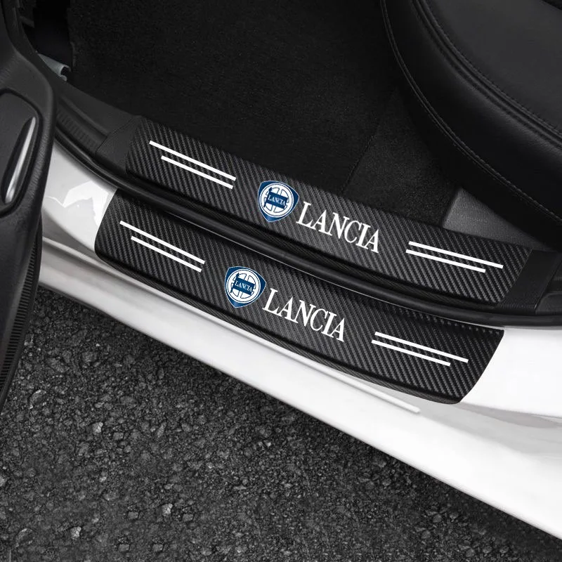 Pegatina fibra carbono para coche Lancia – película protectora impermeable - imagen 3