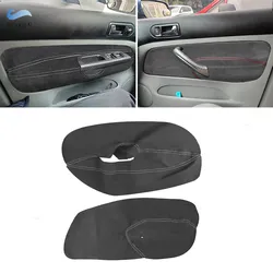 Funda de ante para reposabrazos de puerta VW Golf IV/Jetta 4 puertas