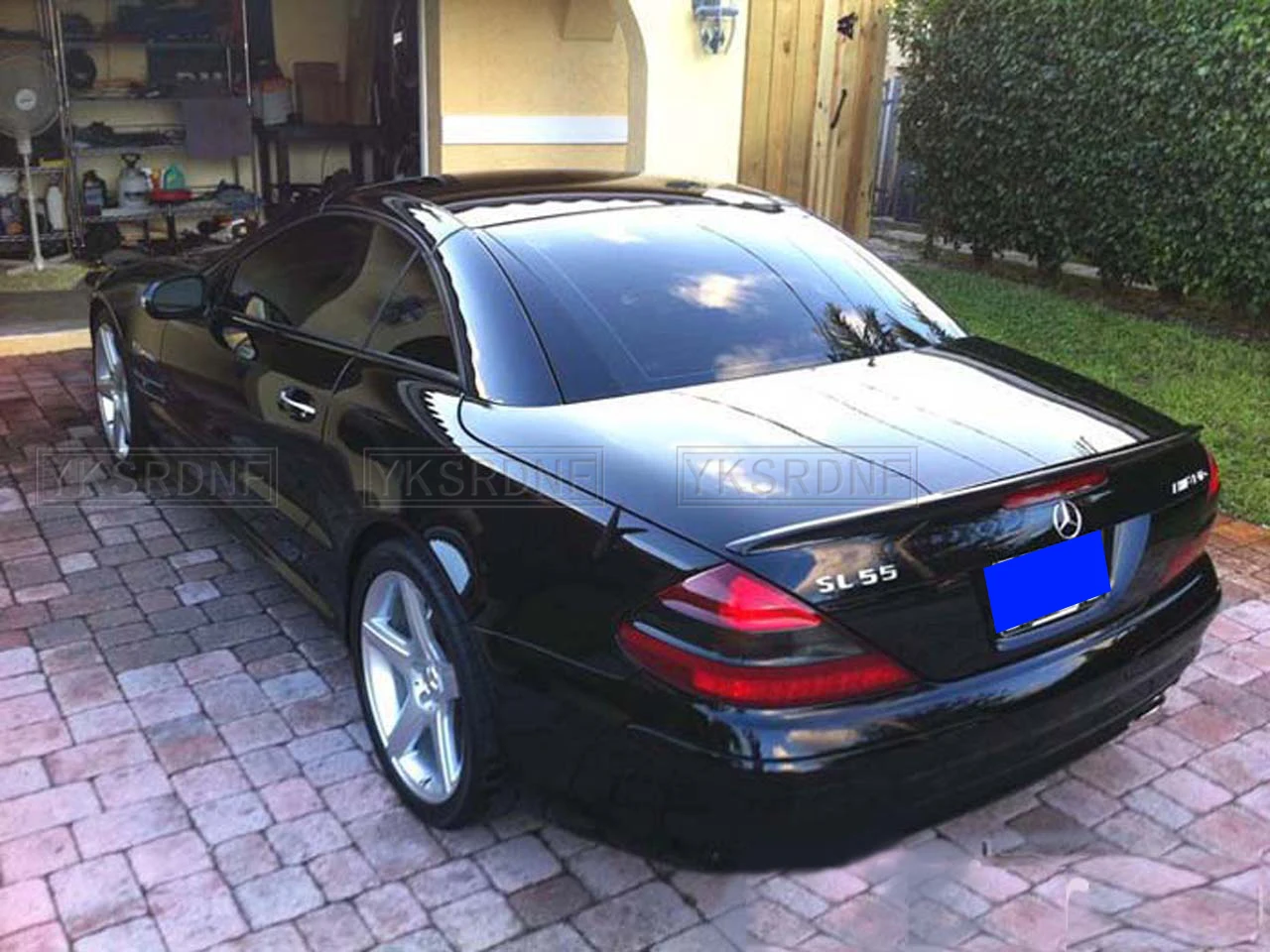 Alerón trasero fibra de carbono Mercedes-Benz SL Clase R230 2007-2012 - imagen 4