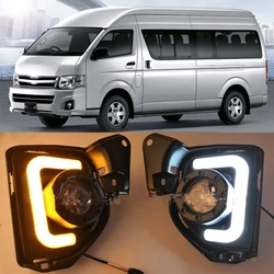 Toyota Hiace Luz diurna LED DRL con giro amarillo impermeable
