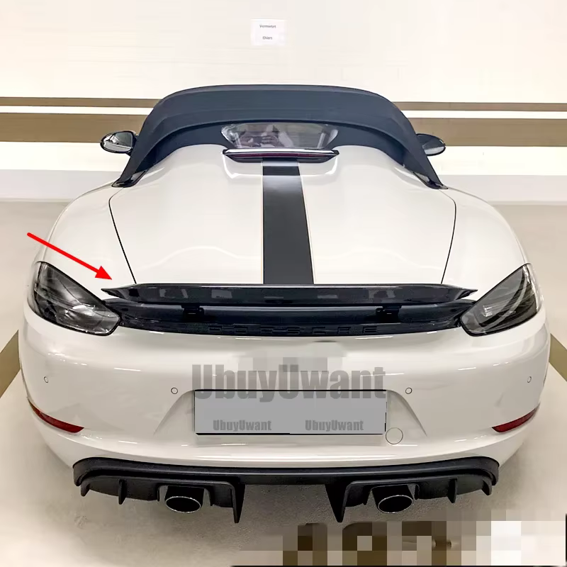 Alerón trasero de fibra de carbono Porsche 718 Cayman/Boxster 2016-2022 - imagen 2