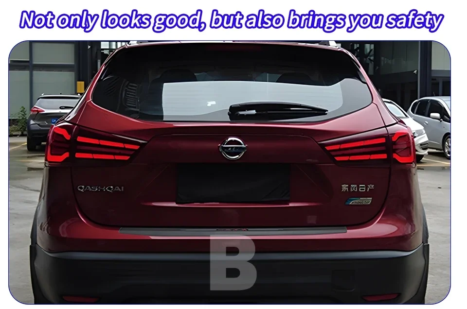 Luces traseras LED KGKB Nissan Qashqai - vista frontal