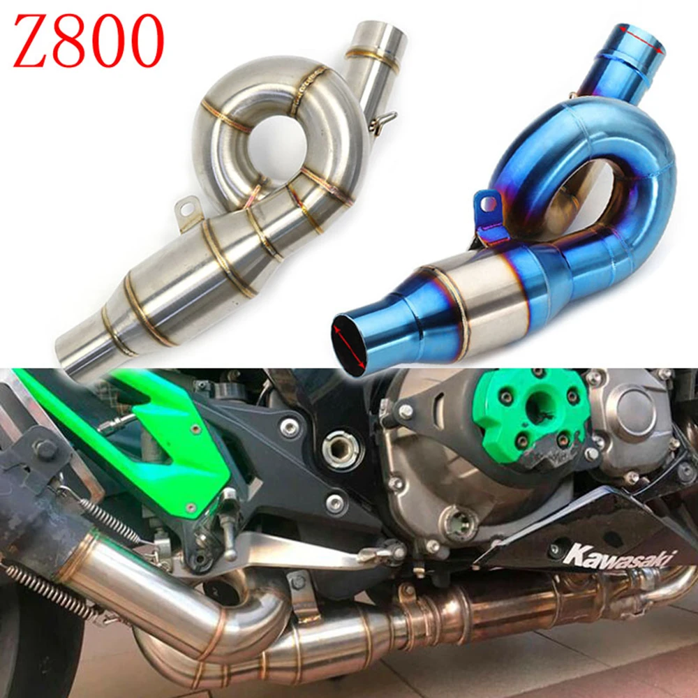 Tubo intermedio escape Kawasaki Z800 – conexión deslizante - imagen 2