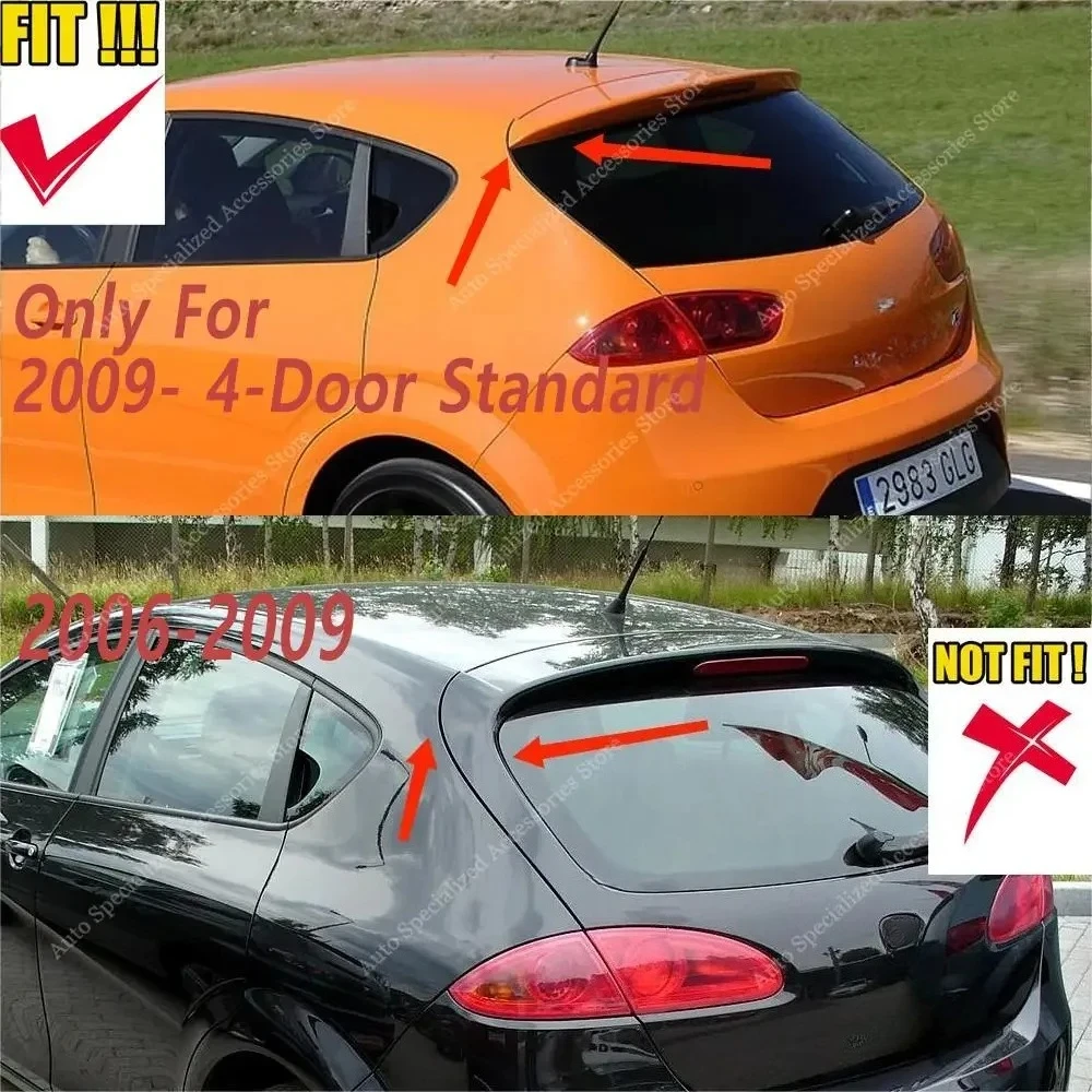 Alerón trasero para maletero Seat León MK2 facelift 2009-2012 - imagen 2