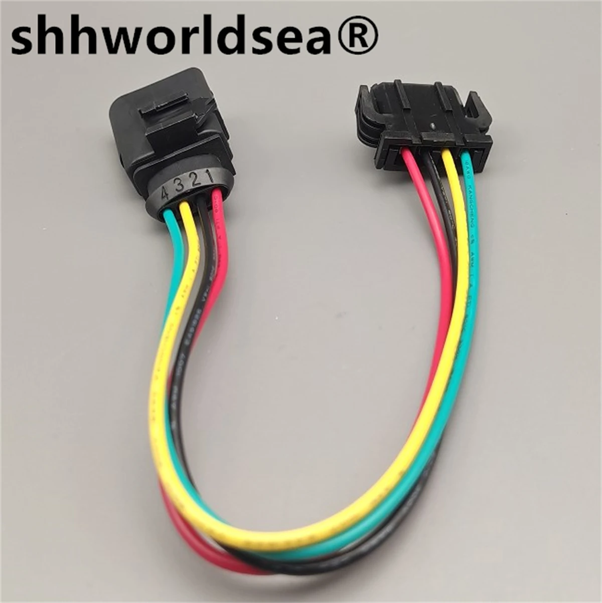 Conector sensor presión admisión 1K0973804 – 4 pines macho hembra