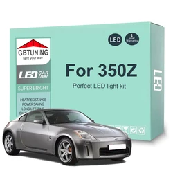 Kit LED Canbus interior Nissan 350Z – bombillas techo y matrícula