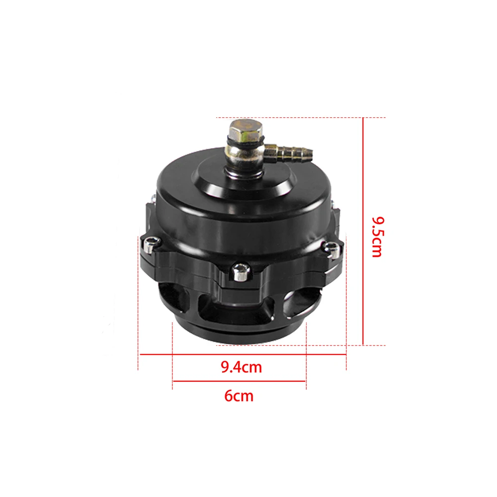 Válvula de descarga turbo universal 50 mm, brida V-Band aluminio - imagen 2