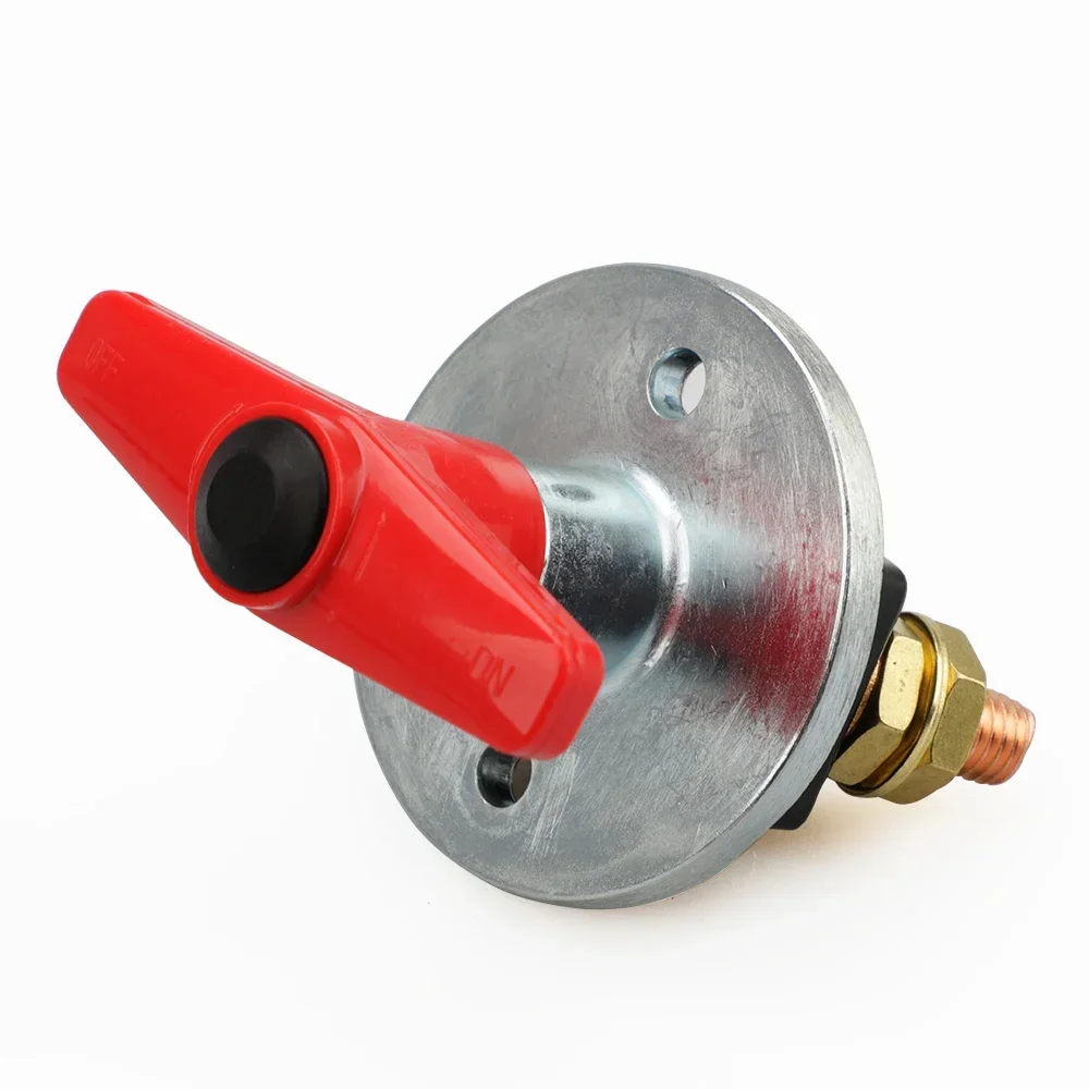 Interruptor cortacorriente de batería 12/24 V rojo para coche - imagen 4