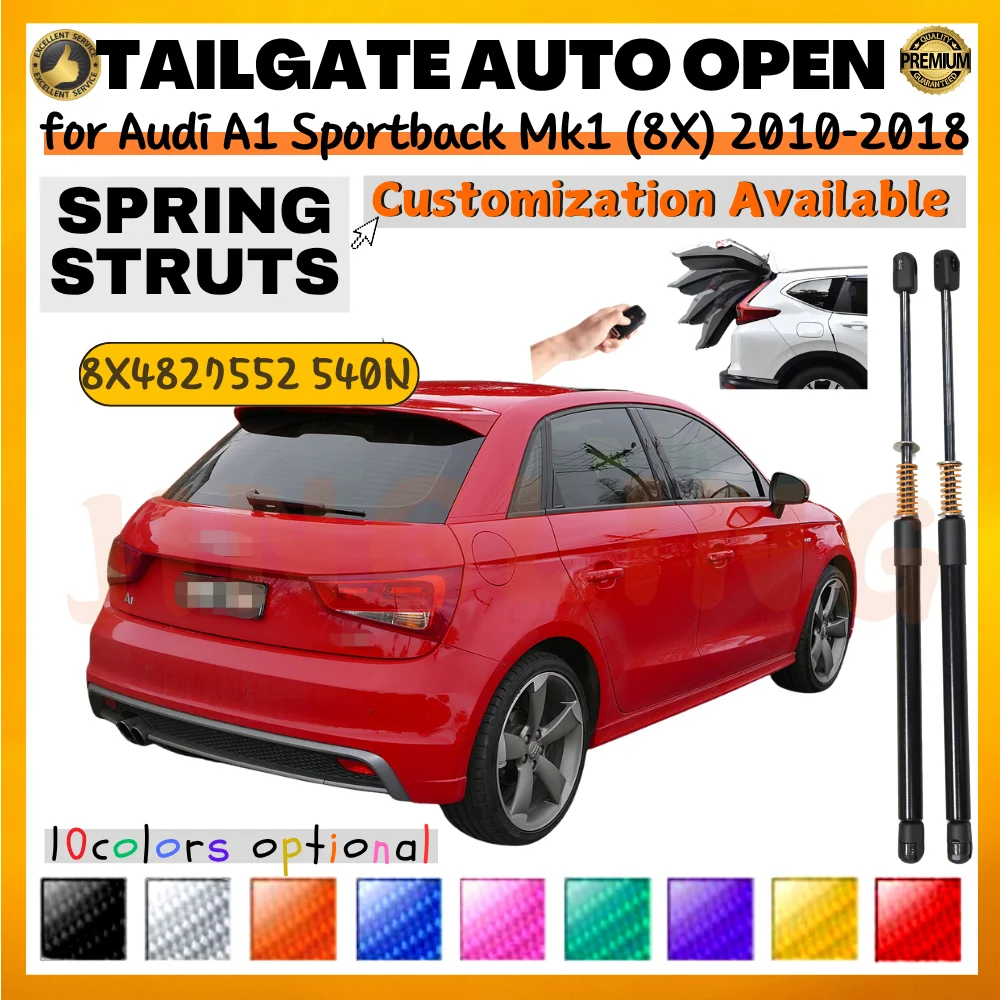 Amortiguadores portón maletero 540N – Audi A1 Sportback Mk1 8X (2010-2018)