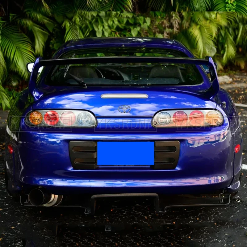 Alerón trasero fibra de carbono estilo TRD para Toyota Supra MK4 - imagen 4