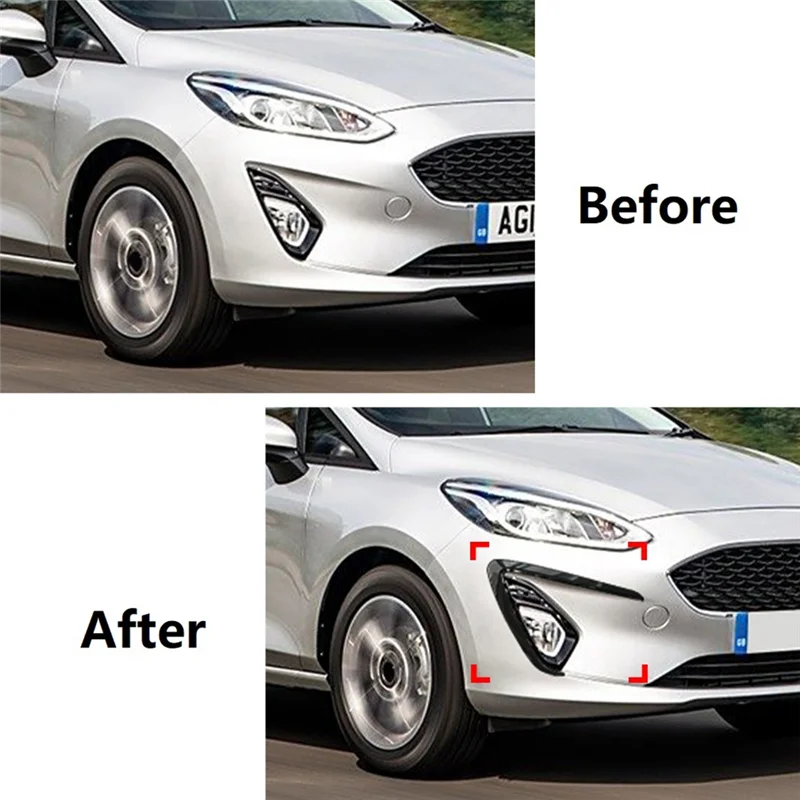 Kit splitter frontal alerón Ford Fiesta MK8 2018-2020 - imagen 2