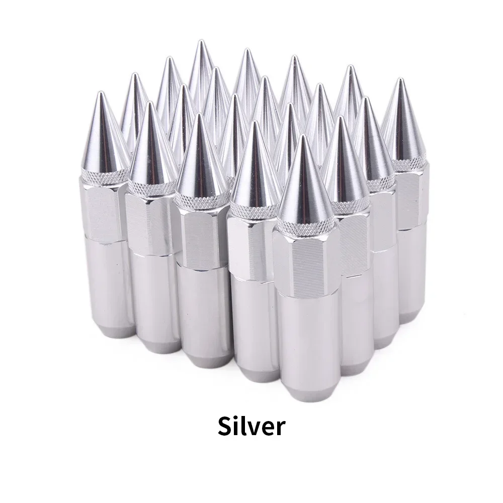 Tuercas de llantas de aluminio con púas sintonizador – M12 x 60 mm - imagen 5