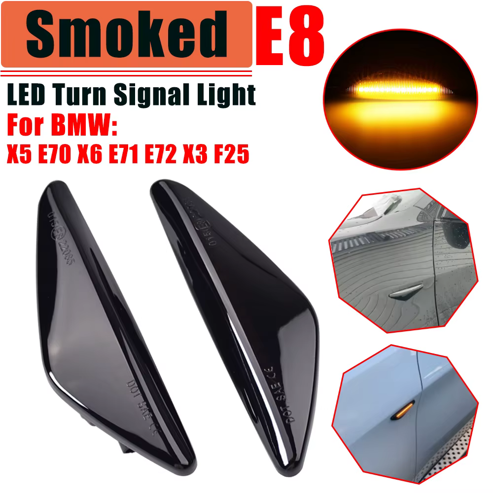 Intermitente LED dinámico secuencial ámbar BMW X5 E70/X6 E71 - imagen 4