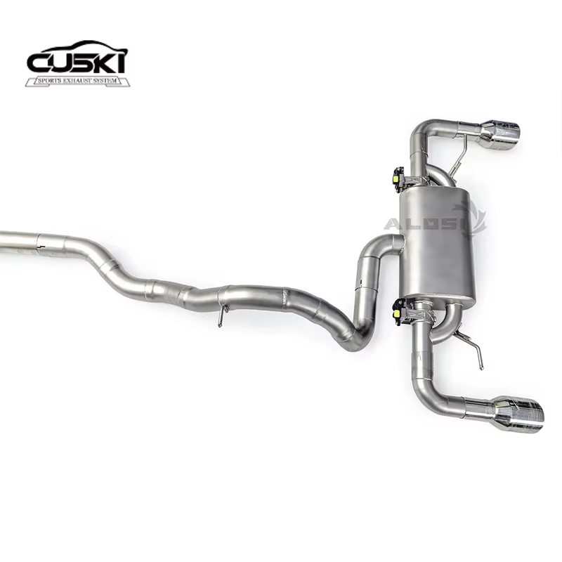 Kit escape deportivo Volvo XC60 3.0T 2009-2017 con catalizador y válvula acero inoxidable