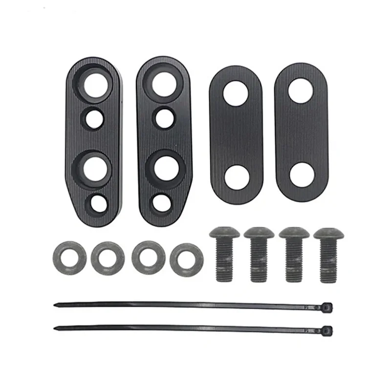 Adaptador abrazadera de manillar para moto con montaje firme
