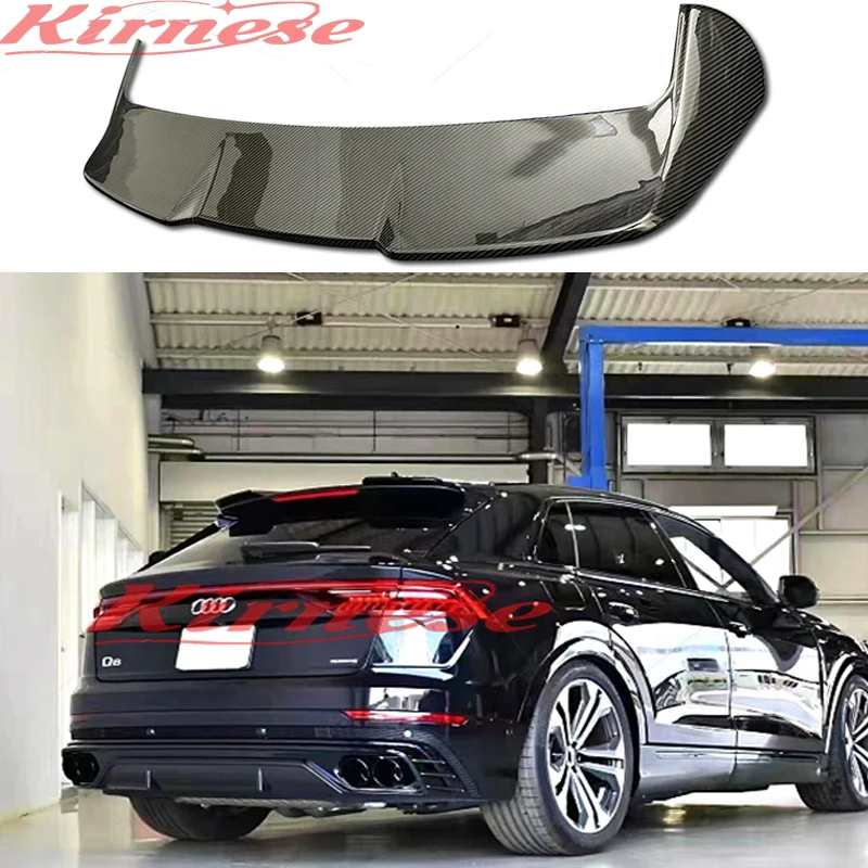 Ala de techo fibra carbono alerón trasero Audi Q8 2019-2022