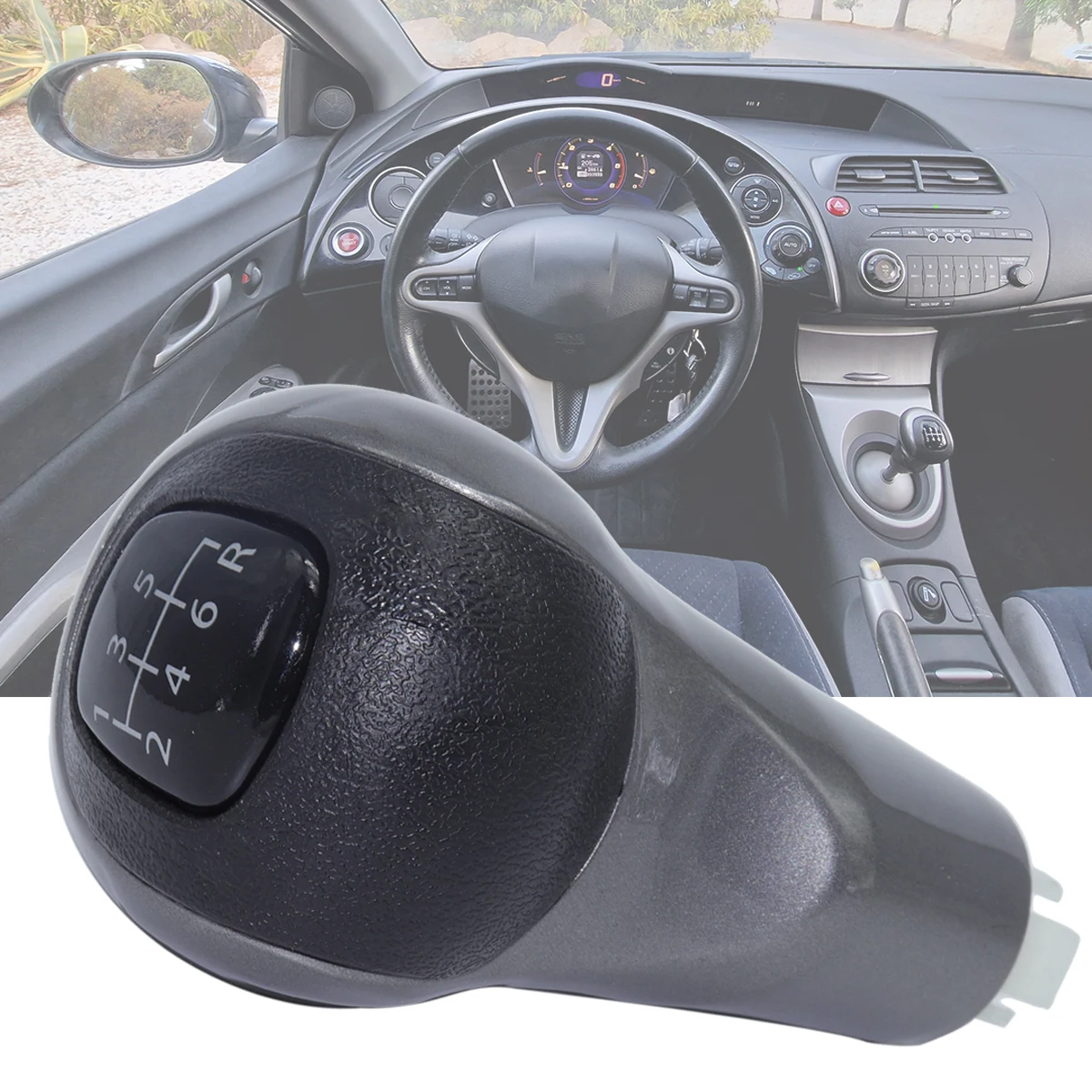 54102-SNA-A01 Pomo de cambio Honda Civic 6 velocidades