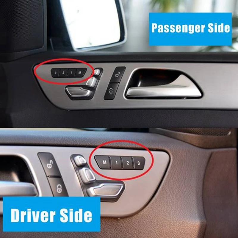 Tira embellecedora fibra de carbono maneta puerta Mercedes W166 - imagen 5