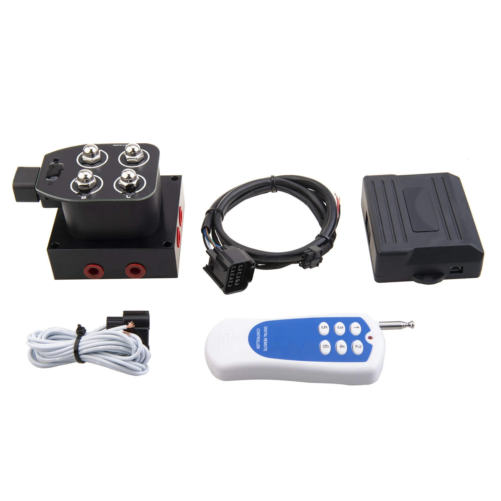 Kit completo de válvulas solenoidales y medidor