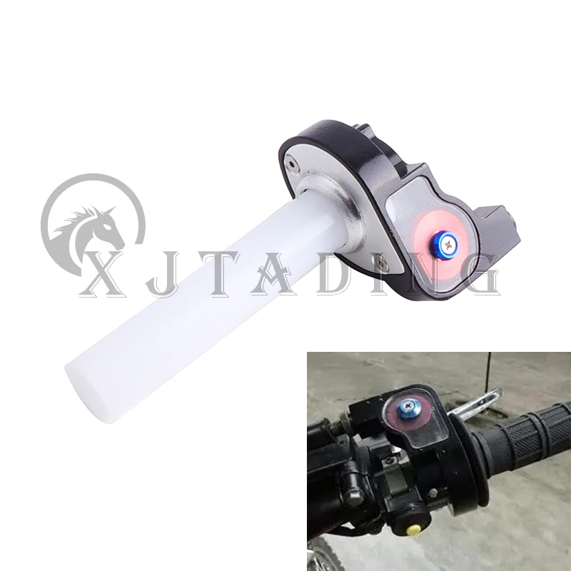 Empuñadura de giro de acelerador de aleación de aluminio para motocicleta