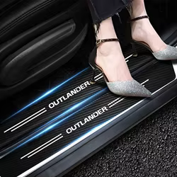 Protector de umbral de puerta carbono – Mitsubishi Outlander