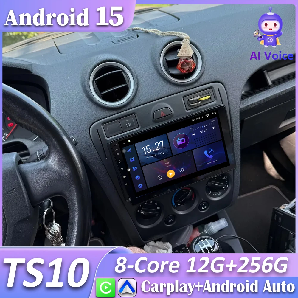 Radio con CarPlay y navegador GPS para Ford Fusion 1 2005-2012